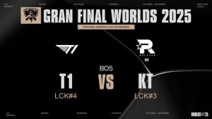 T1 đối đầu KT Rolster: 