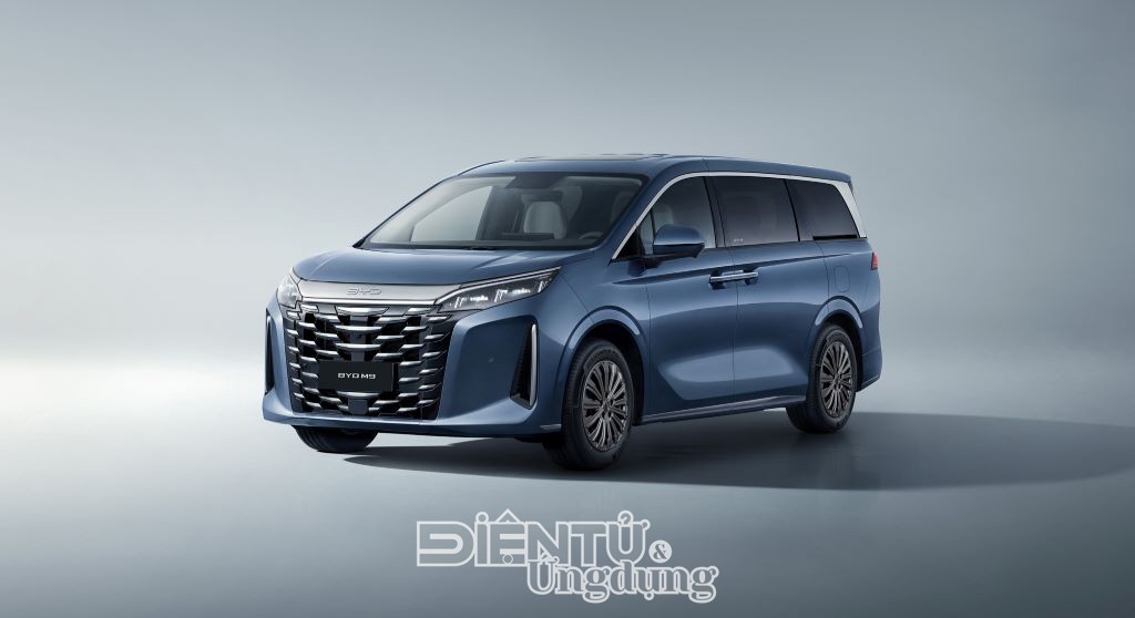 BYD M9 RA MẮT TẠI VIỆT NAM: MPV ĐIỆN HOÁ GIÁ GẦN 2 TỶ ĐỒNG