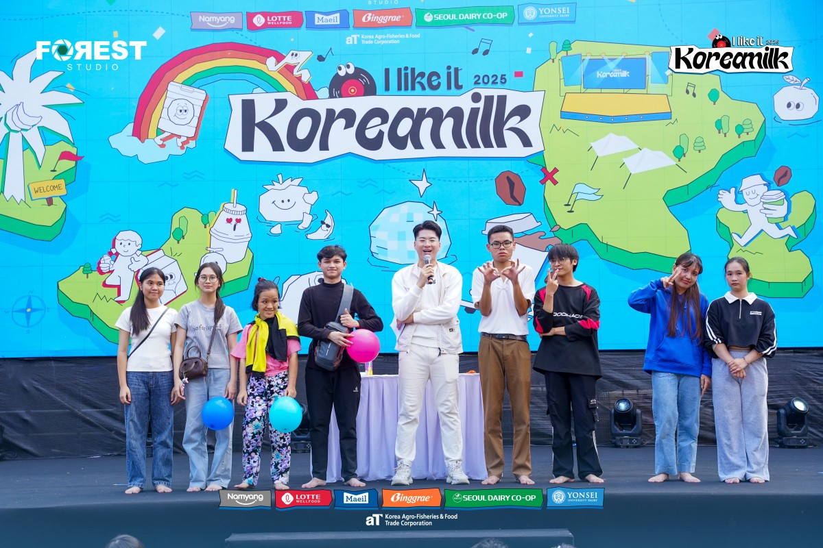 Hà Nội náo nhiệt với sự kiện 'I Like It Korea Milk': Thử sữa Hàn Quốc, thưởng thức âm nhạc