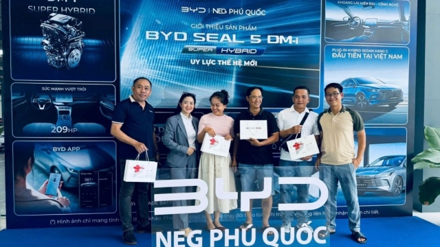 BYD NEG Phú Quốc chính thức mở bán BYD Seal 5