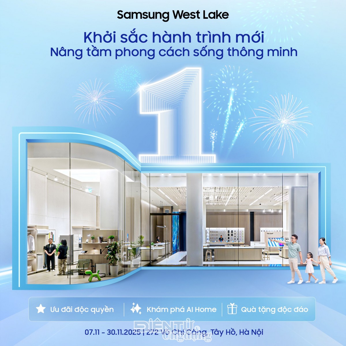 Samsung West Lake ghi dấu hành trình mới