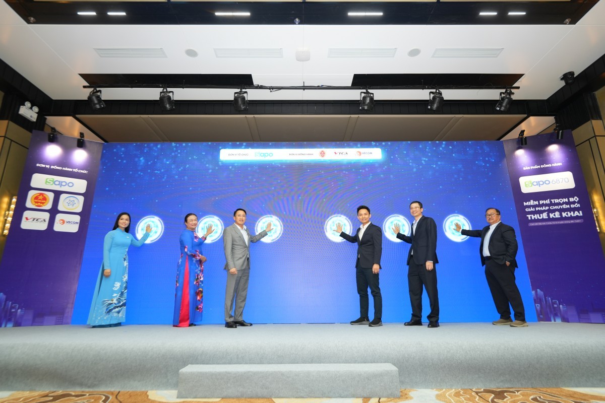 Sapo kích hoạt chương trình hỗ trợ 5 triệu hộ kinh doanh chuyển đổi sang kê khai thuế điện tử miễn phí