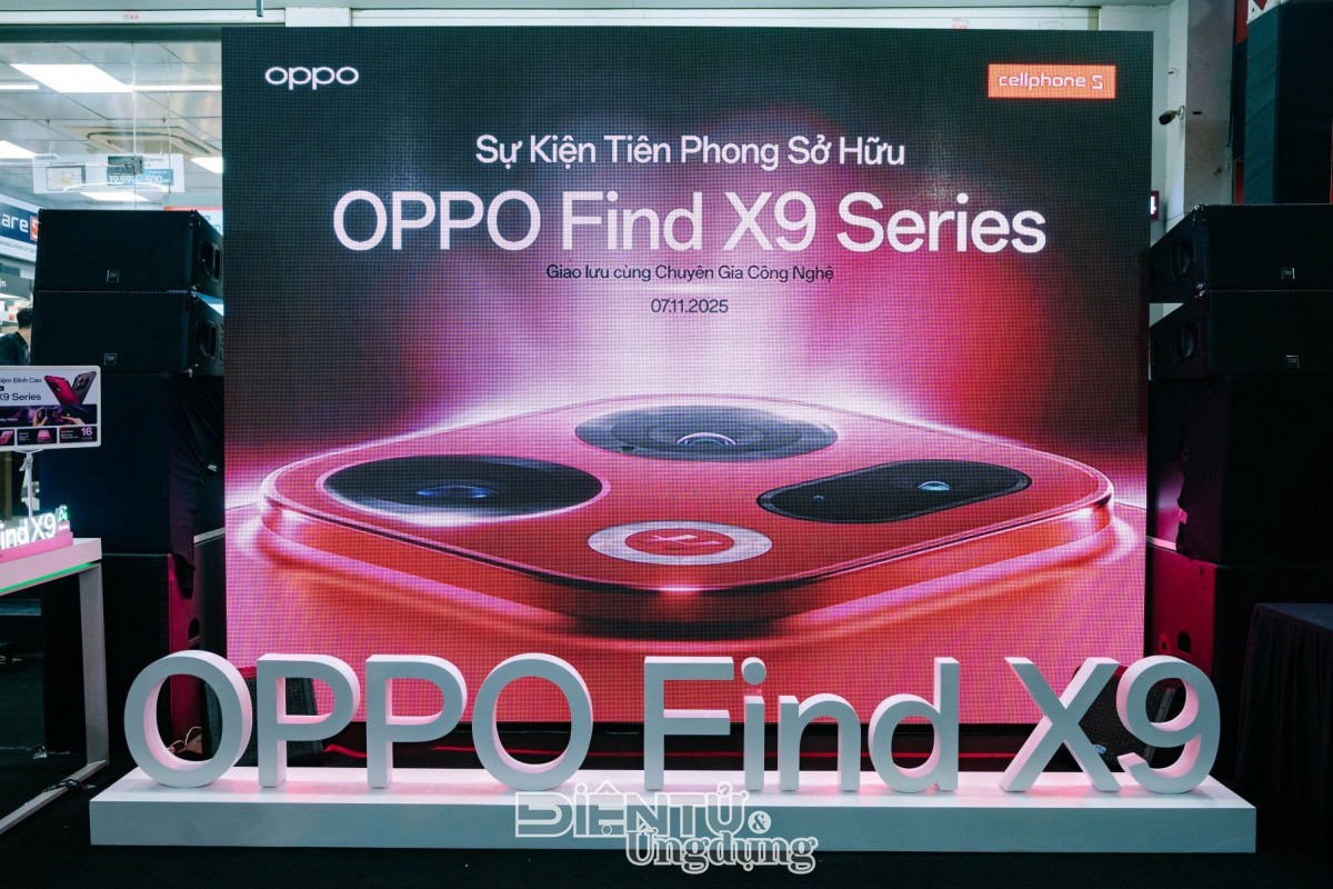 OPPO Find X9 Series tăng trưởng gấp 5 lần so với Find X8 Series