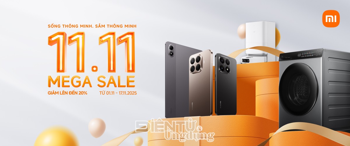 Xiaomi 11.11 Mega Sale, ưu đãi toàn hệ sinh thái