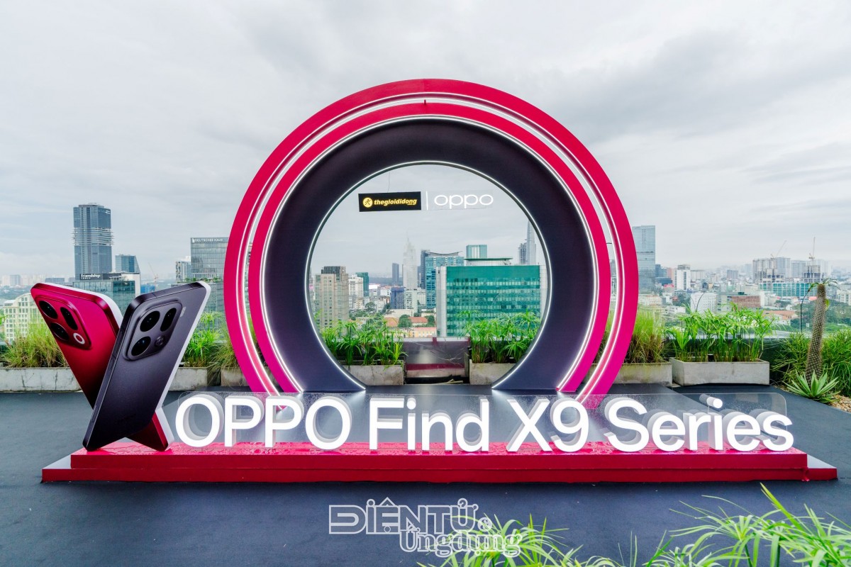 OPPO Find X9 Series tăng trưởng gấp 5 lần so với Find X8 Series