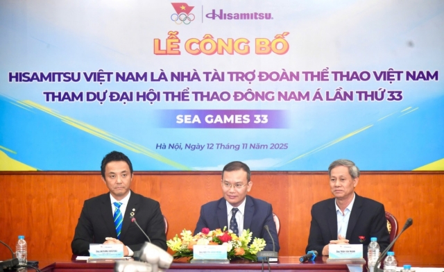 Hisamitsu đồng hành cùng Đoàn Thể thao Việt Nam tại SEA Games 33