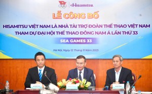 Hisamitsu đồng hành cùng Đoàn Thể thao Việt Nam tại SEA Games 33