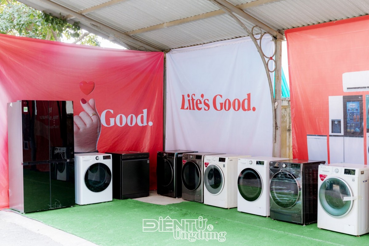 LG Electronics tiếp tục đồng hành cùng 11 tỉnh miền Trung