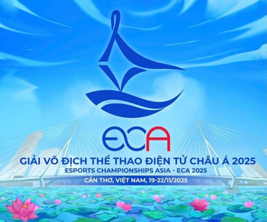 Giải vô địch Thể thao điện tử châu Á sẽ diễn ra từ ngày 19 đến 22/11/2025, tại Cần Thơ