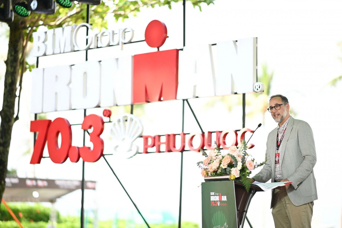 An Giang: Khai mạc Tuần lễ BIM Group IRONMAN 70.3 Phú Quốc 2025 An Giang: Khai mạc Tuần lễ BIM Group IRONMAN 70.3 Phú Quốc 2025