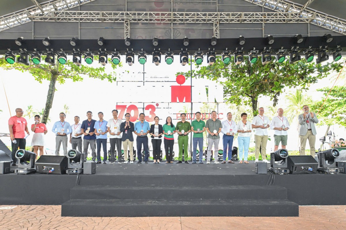 An Giang: Khai mạc Tuần lễ BIM Group IRONMAN 70.3 Phú Quốc 2025 An Giang: Khai mạc Tuần lễ BIM Group IRONMAN 70.3 Phú Quốc 2025