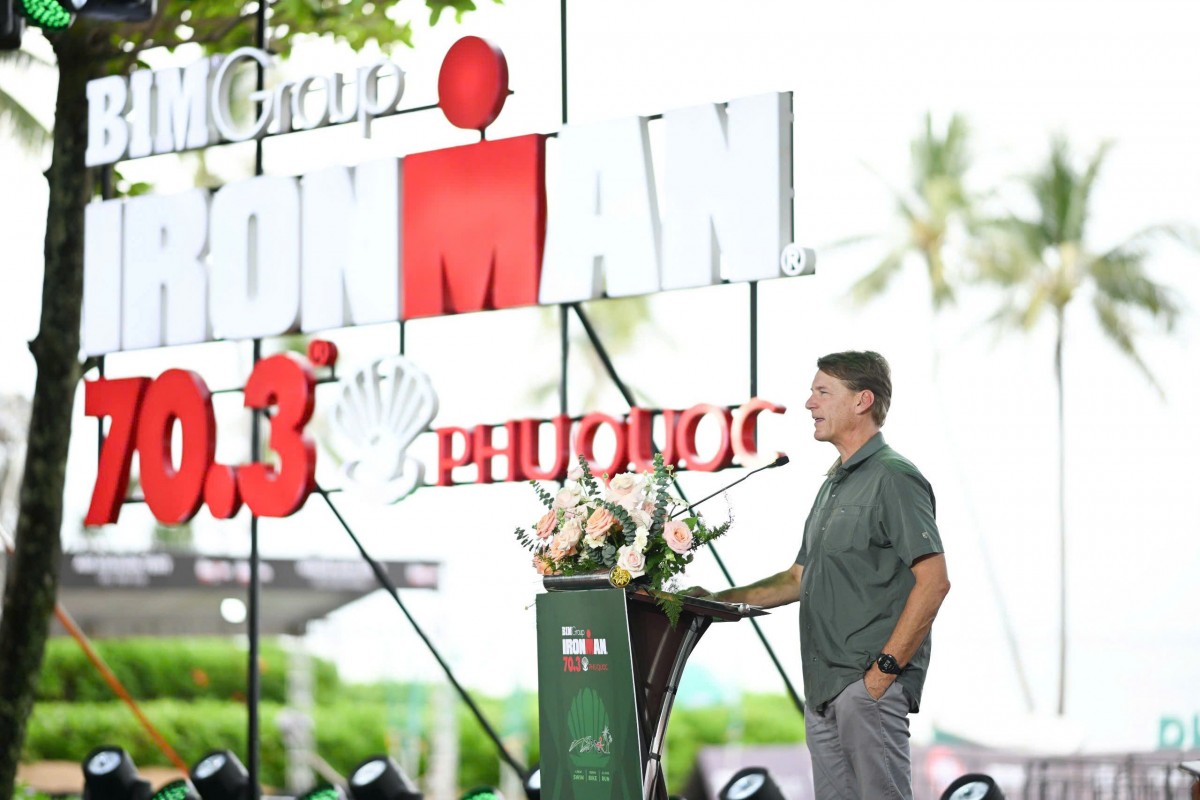 An Giang: Khai mạc Tuần lễ BIM Group IRONMAN 70.3 Phú Quốc 2025 An Giang: Khai mạc Tuần lễ BIM Group IRONMAN 70.3 Phú Quốc 2025