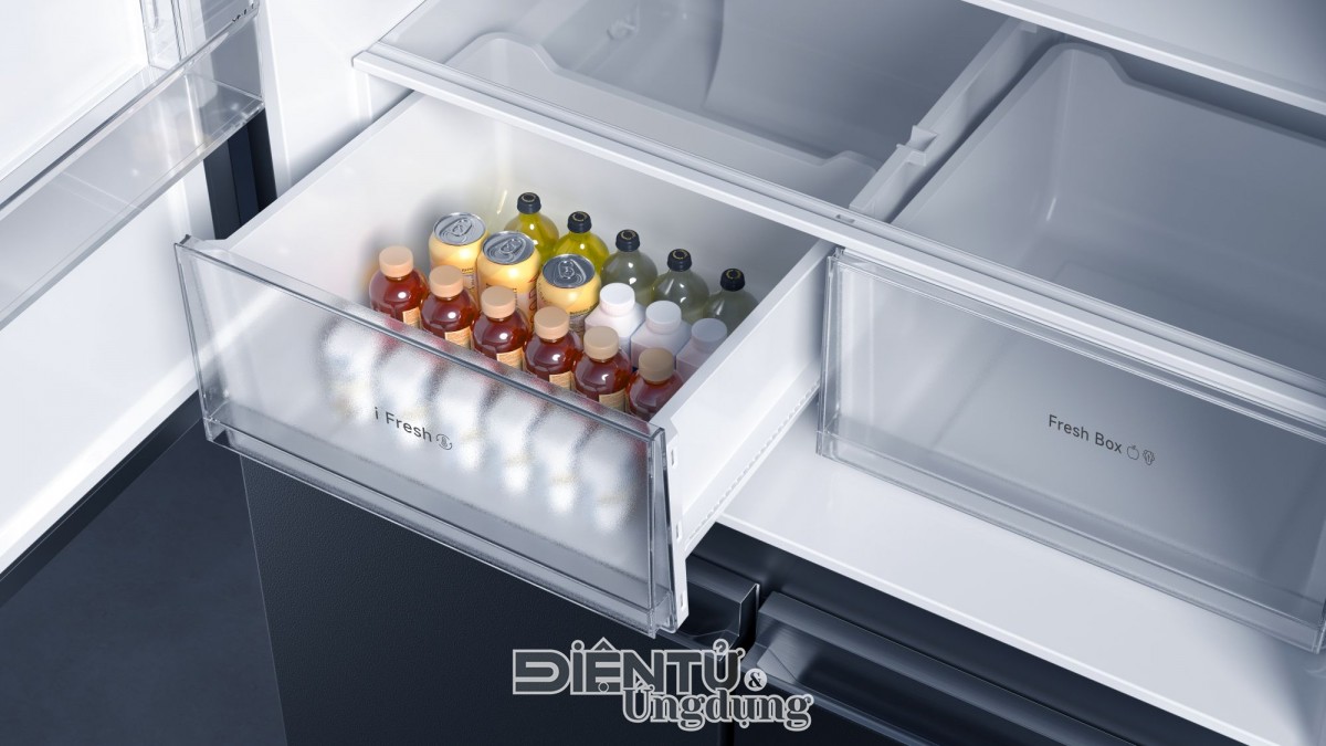 Cùng ‘soi’ tủ lạnh Mijia Refrigerator Cross Door 510L của Xiaomi Cùng ‘soi’ tủ lạnh Mijia Refrigerator Cross Door 510L của Xiaomi