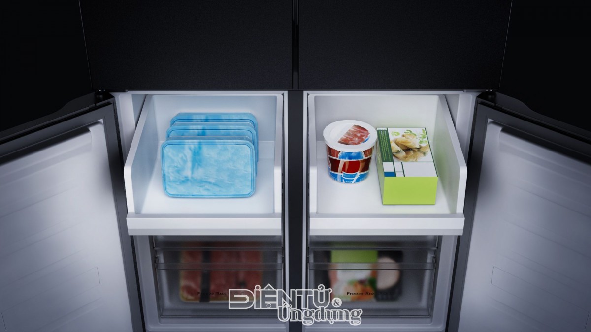 Cùng ‘soi’ tủ lạnh Mijia Refrigerator Cross Door 510L của Xiaomi Cùng ‘soi’ tủ lạnh Mijia Refrigerator Cross Door 510L của Xiaomi