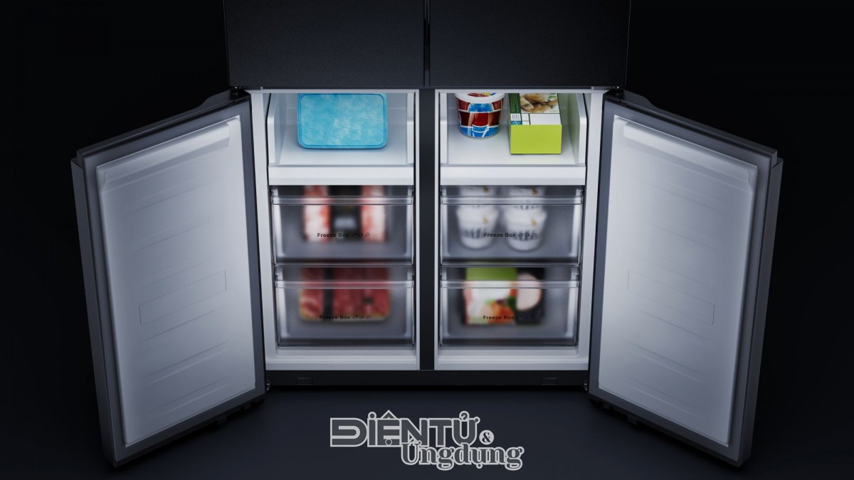 Cùng ‘soi’ tủ lạnh Mijia Refrigerator Cross Door 510L của Xiaomi Cùng ‘soi’ tủ lạnh Mijia Refrigerator Cross Door 510L của Xiaomi