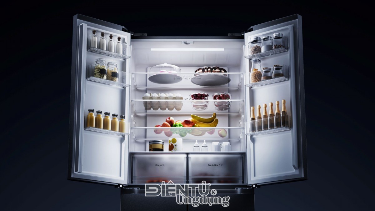 Cùng ‘soi’ tủ lạnh Mijia Refrigerator Cross Door 510L của Xiaomi Cùng ‘soi’ tủ lạnh Mijia Refrigerator Cross Door 510L của Xiaomi