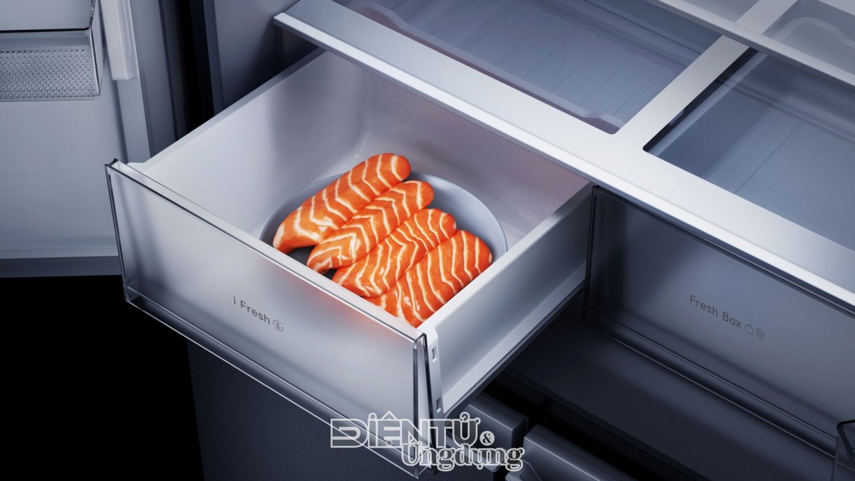 Cùng ‘soi’ tủ lạnh Mijia Refrigerator Cross Door 510L của Xiaomi Cùng ‘soi’ tủ lạnh Mijia Refrigerator Cross Door 510L của Xiaomi