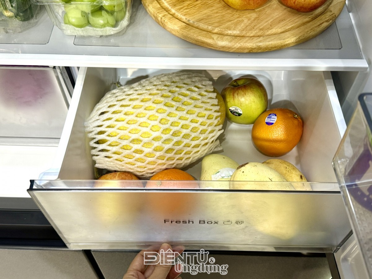 Cùng ‘soi’ tủ lạnh Mijia Refrigerator Cross Door 510L của Xiaomi Cùng ‘soi’ tủ lạnh Mijia Refrigerator Cross Door 510L của Xiaomi