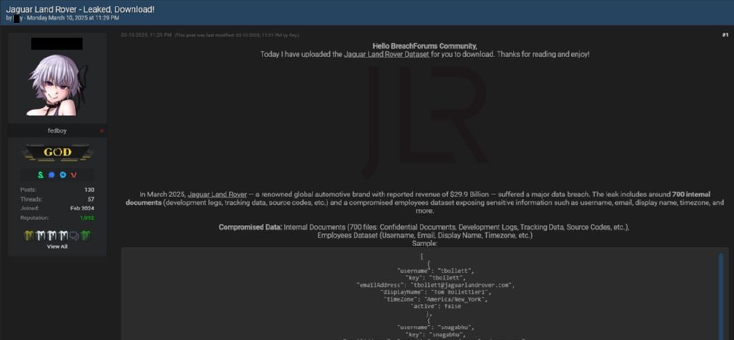 Jaguar Land Rover chịu thiệt hại 'khổng lồ' sau vụ tấn công mạng Jaguar Land Rover chịu thiệt hại 'khổng lồ' sau vụ tấn công mạng