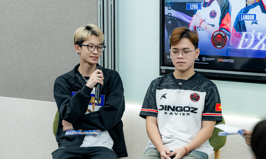 VĐV Phan Văn Đông (LeVis) phát biểu trước thềm giải đấu VĐV Phan Văn Đông (LeVis) phát biểu trước thềm giải đấu