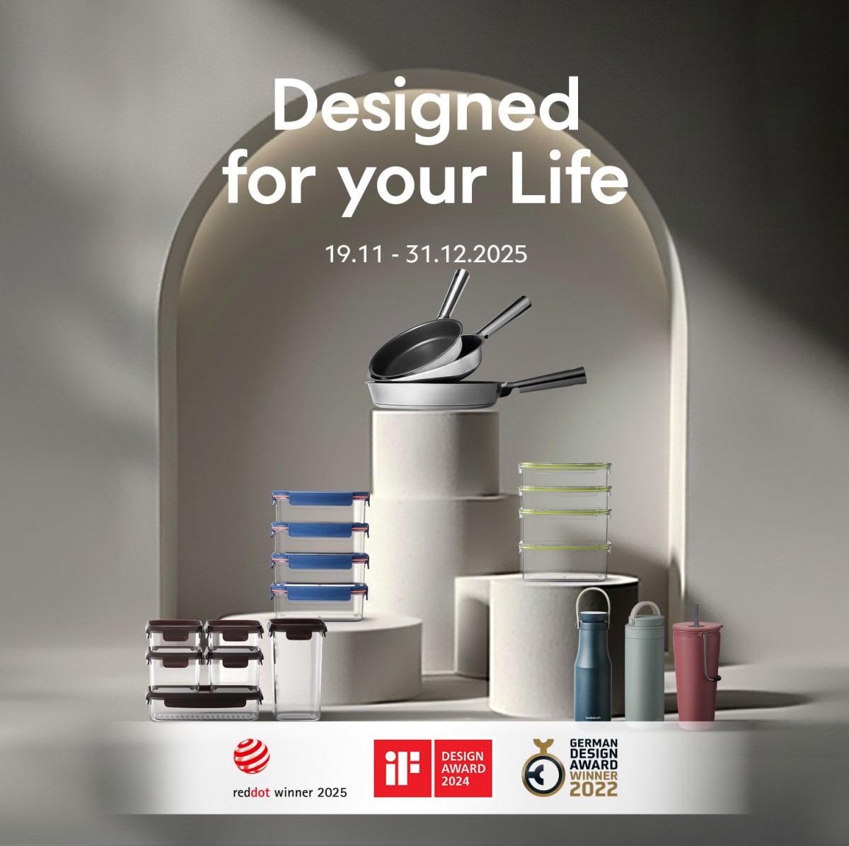 LocknLock khẳng định vị thế toàn cầu qua giải Red Dot và iF Design Award