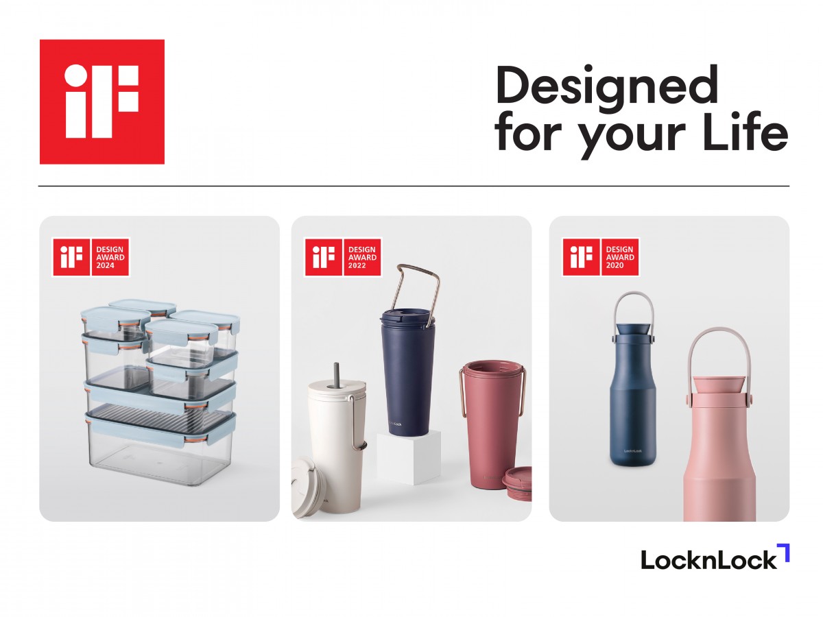 LocknLock khẳng định vị thế toàn cầu qua giải Red Dot và iF Design Award