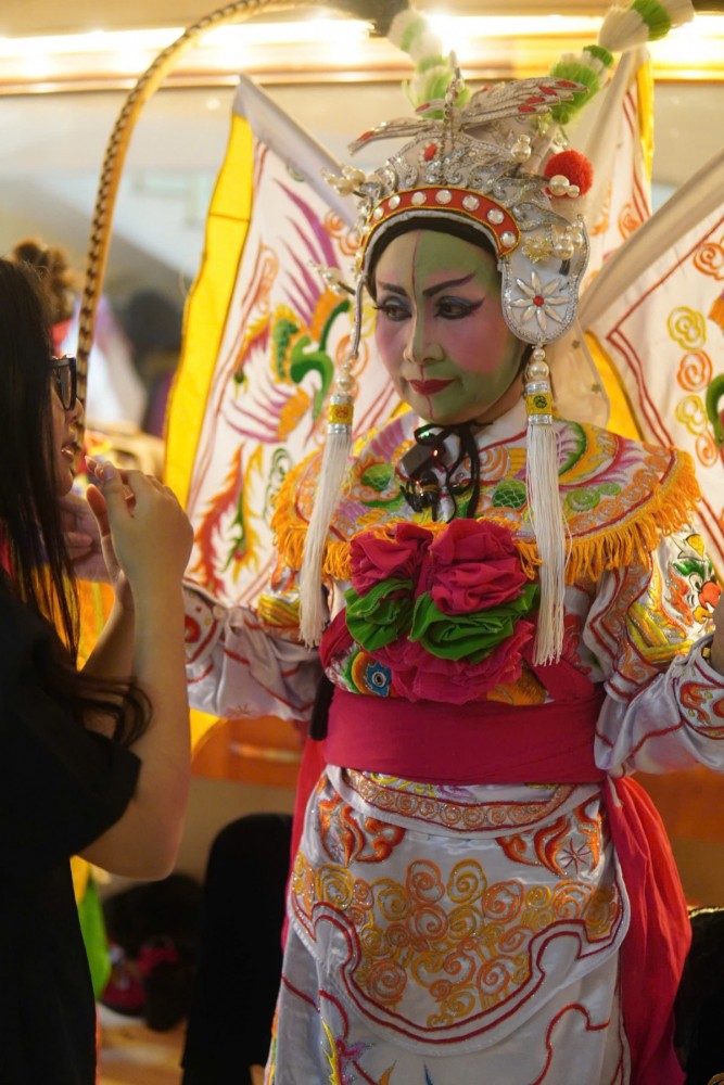 Tạo hình nhân vật sau khi đã hóa trang của nghệ sĩ Tạo hình nhân vật sau khi đã hóa trang của nghệ sĩ