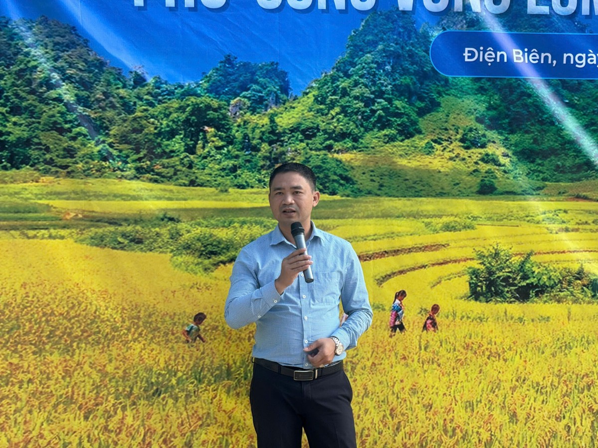 Ông Nguyễn Bá Anh – Phó Giám đốc Sở Khoa học và Công nghệ tỉnh Điện Biên