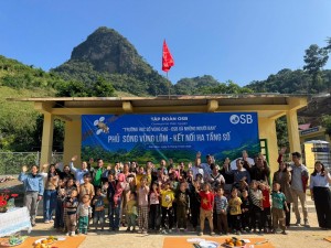 Tập đoàn OSB phủ sóng vùng lõm, kết nối hạ tầng số cho điểm trường vùng cao Điện Biên