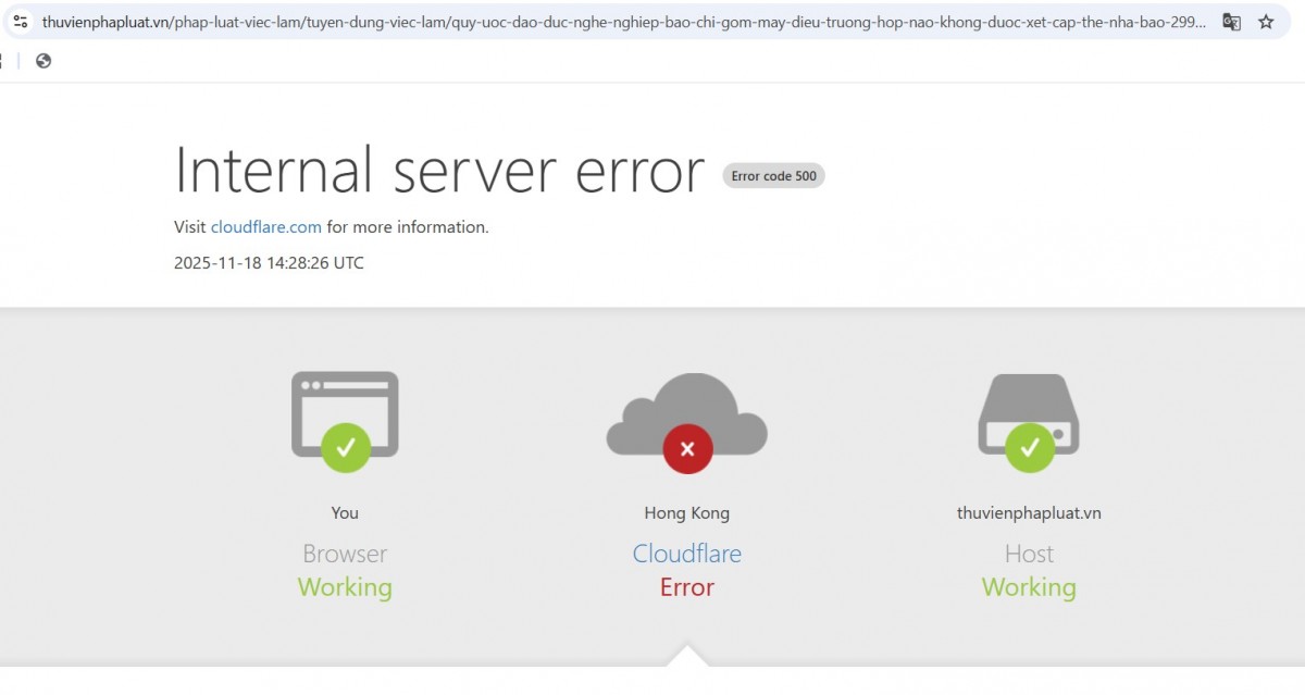 Internet toàn cầu tê liệt vì Cloudflare gặp sự cố nghiêm trọng