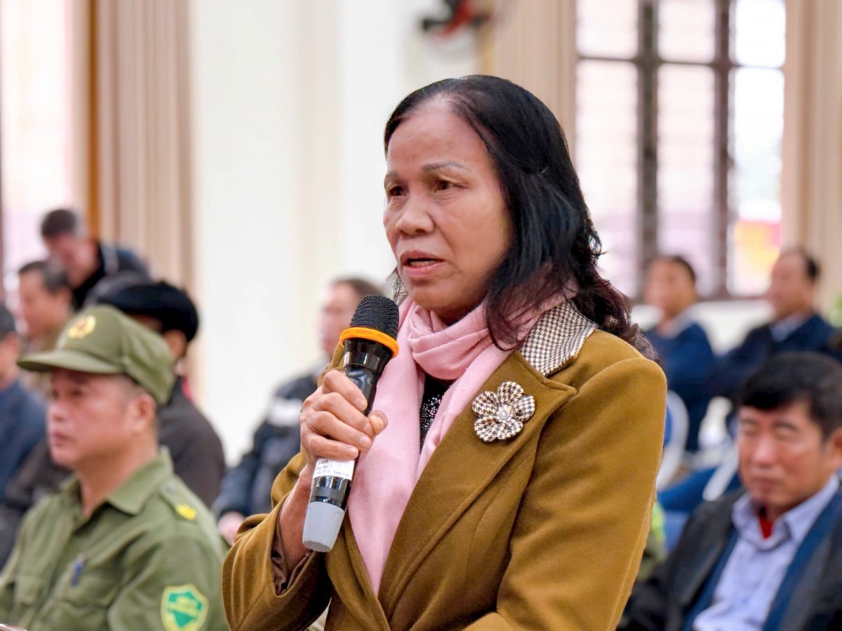 Công an phường Thanh Liệt mở Hội nghị lắng nghe dân góp ý