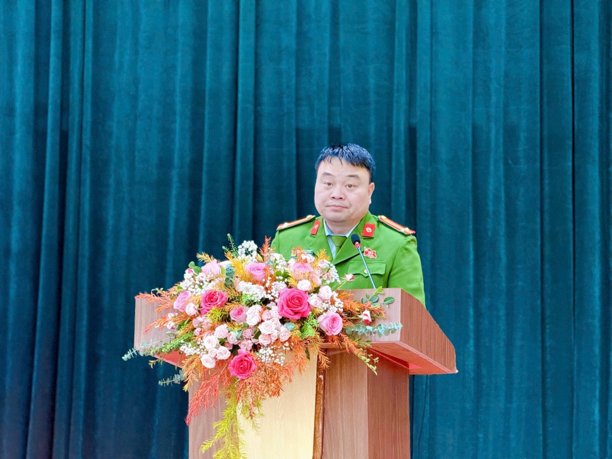 Công an phường Thanh Liệt mở Hội nghị lắng nghe dân góp ý