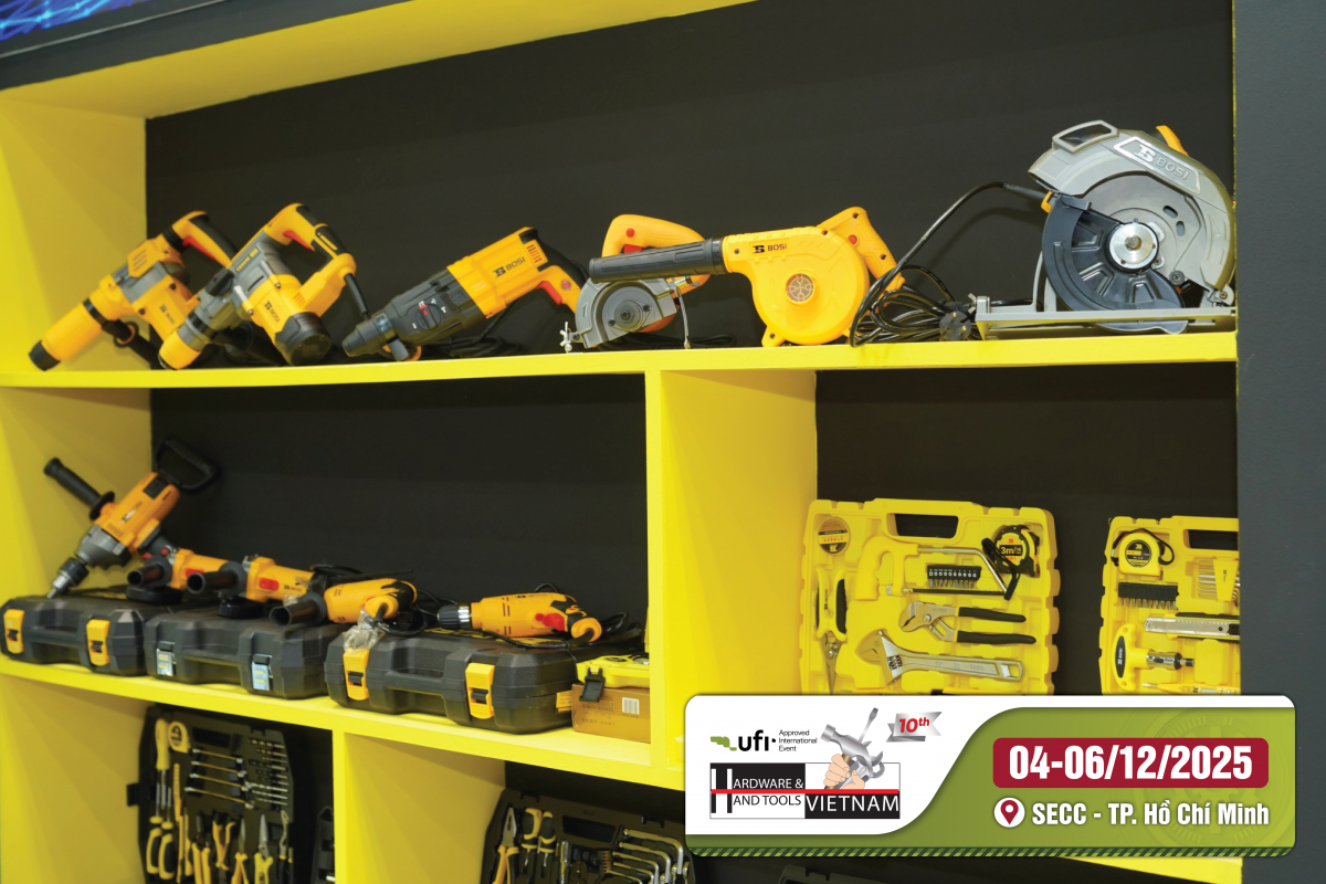 Gần 400 doanh nghiệp tham dự Triển lãm Ngũ kim duy nhất tại Việt Nam