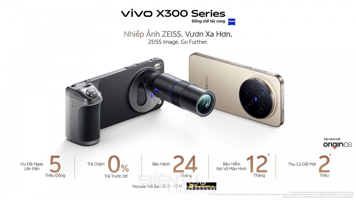 vivo chính thức ra mắt siêu phẩm X300 Series tại thị trường Việt Nam