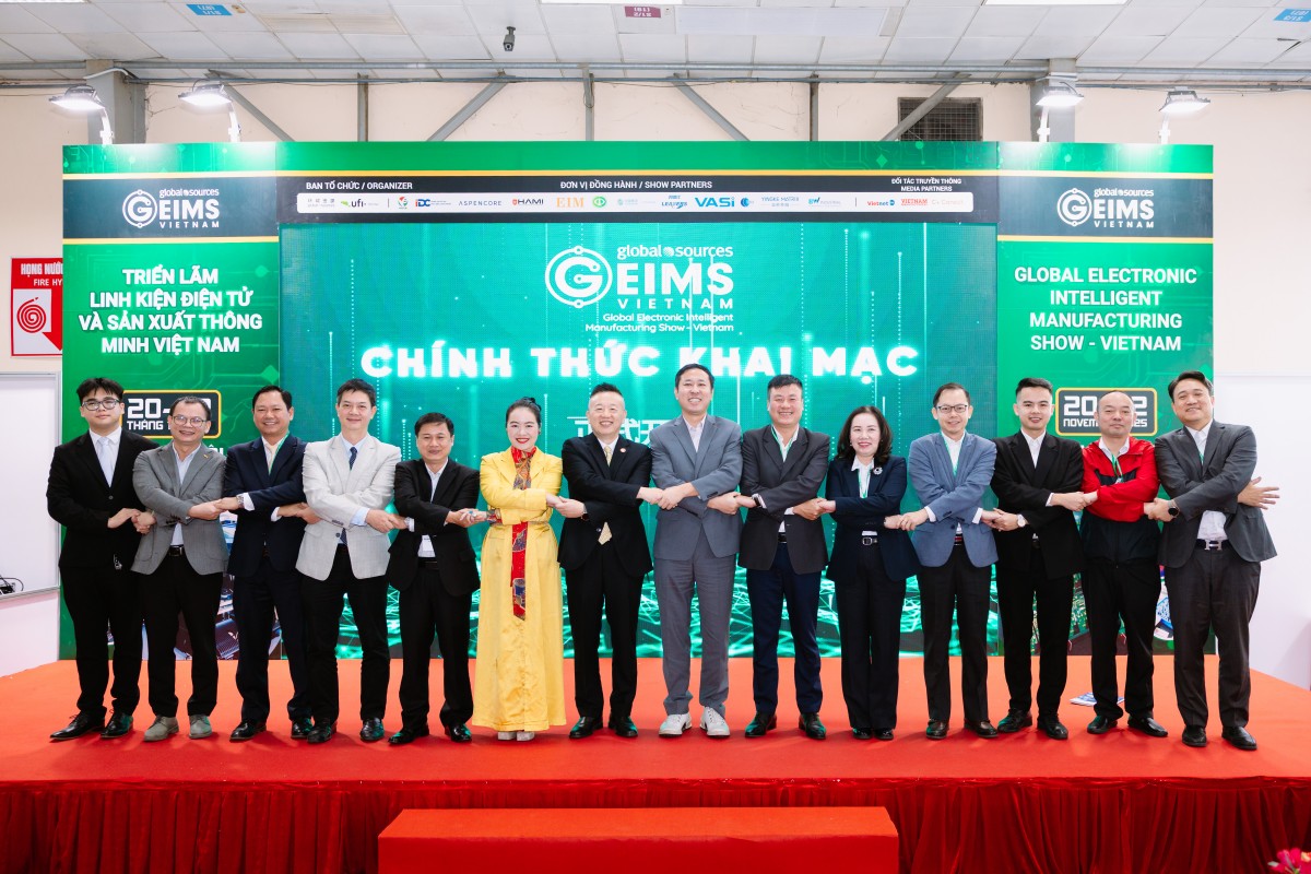 GEIMS Việt Nam 2025 - Khởi nguồn làn sóng sản xuất thông minh của ngành điện tử