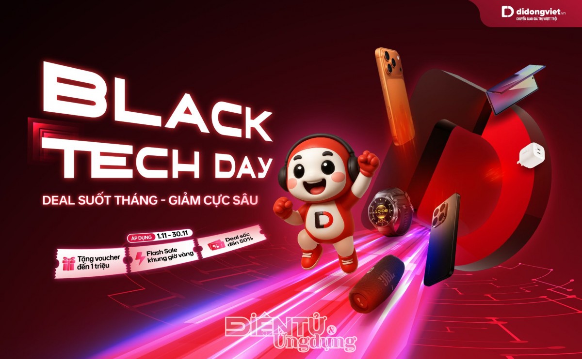 Di Động Việt triển khai “Black Tech Day” lớn nhất năm