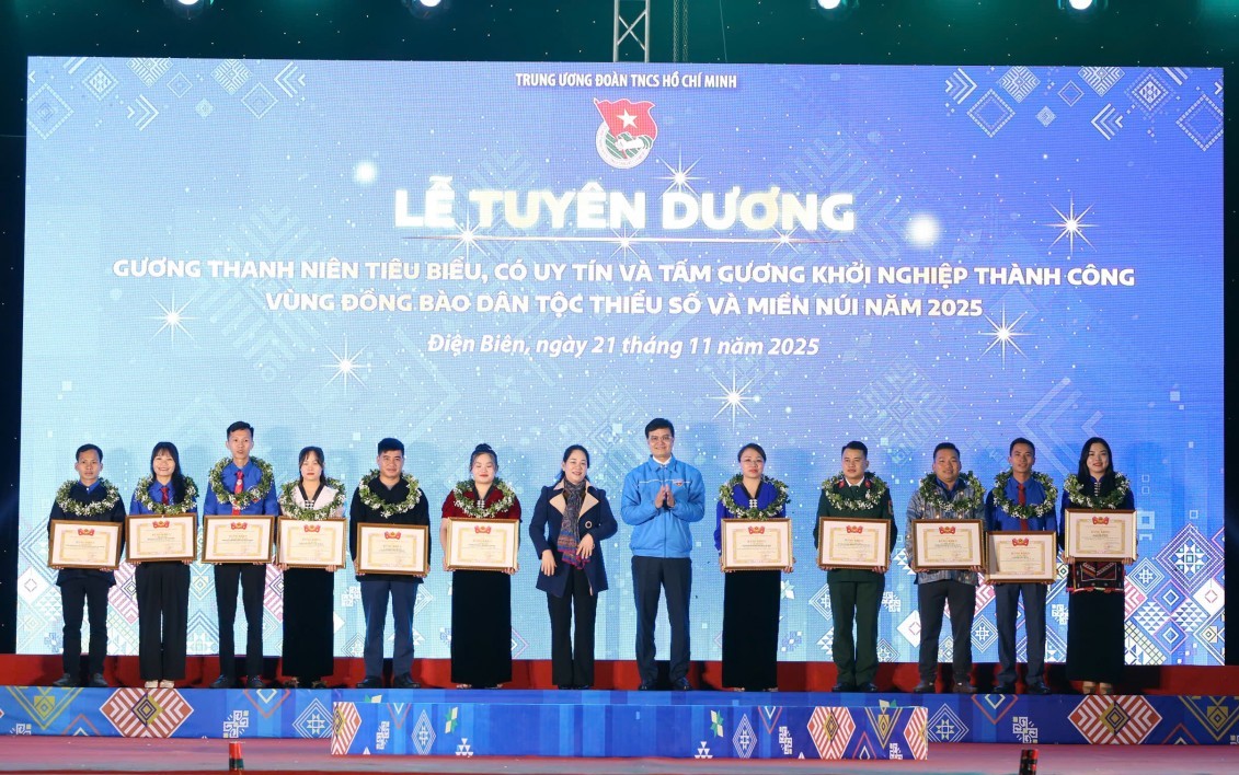 Tuyên dương 36 gương thanh niên dân tộc thiểu số, người có uy tín và tấm gương khởi nghiệp thành công