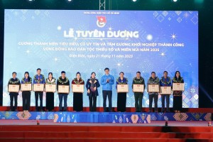 Tuyên dương 36 gương thanh niên dân tộc thiểu số, người có uy tín và tấm gương khởi nghiệp thành công
