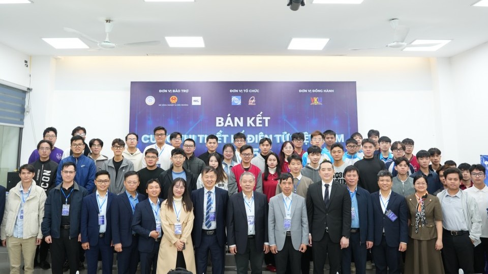 Vòng bán kết cuộc thi thiết kế điện tử Việt Nam 2025 chính thức khởi tranh