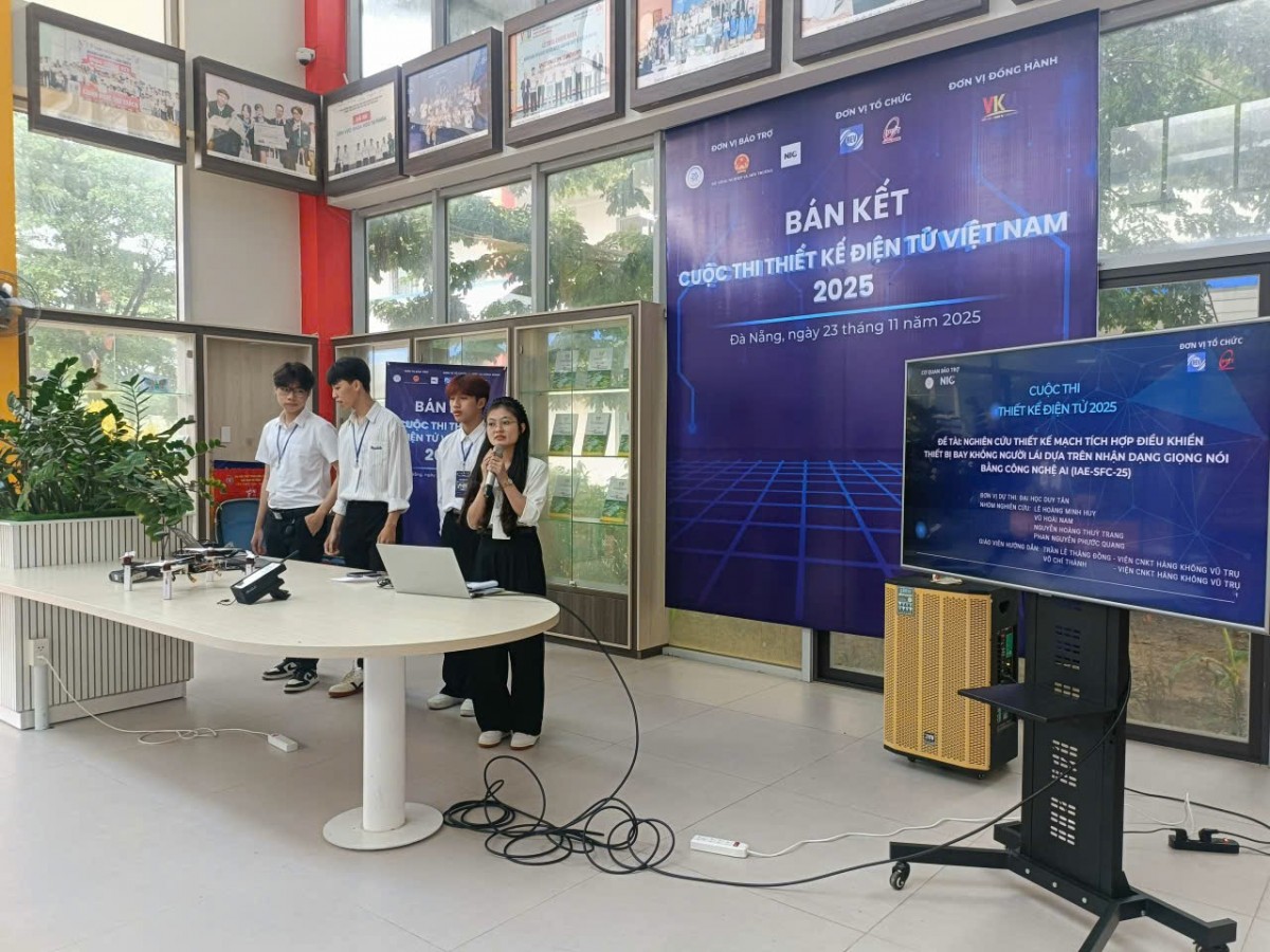 ‘Biến ý tưởng thành hiện thực’ tại Cuộc thi Thiết kế Điện tử Việt Nam 2025 ‘Biến ý tưởng thành hiện thực’ tại Cuộc thi Thiết kế Điện tử Việt Nam 2025