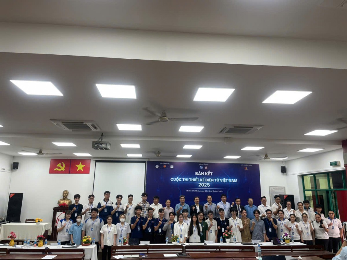 ‘Biến ý tưởng thành hiện thực’ tại Cuộc thi Thiết kế Điện tử Việt Nam 2025 ‘Biến ý tưởng thành hiện thực’ tại Cuộc thi Thiết kế Điện tử Việt Nam 2025