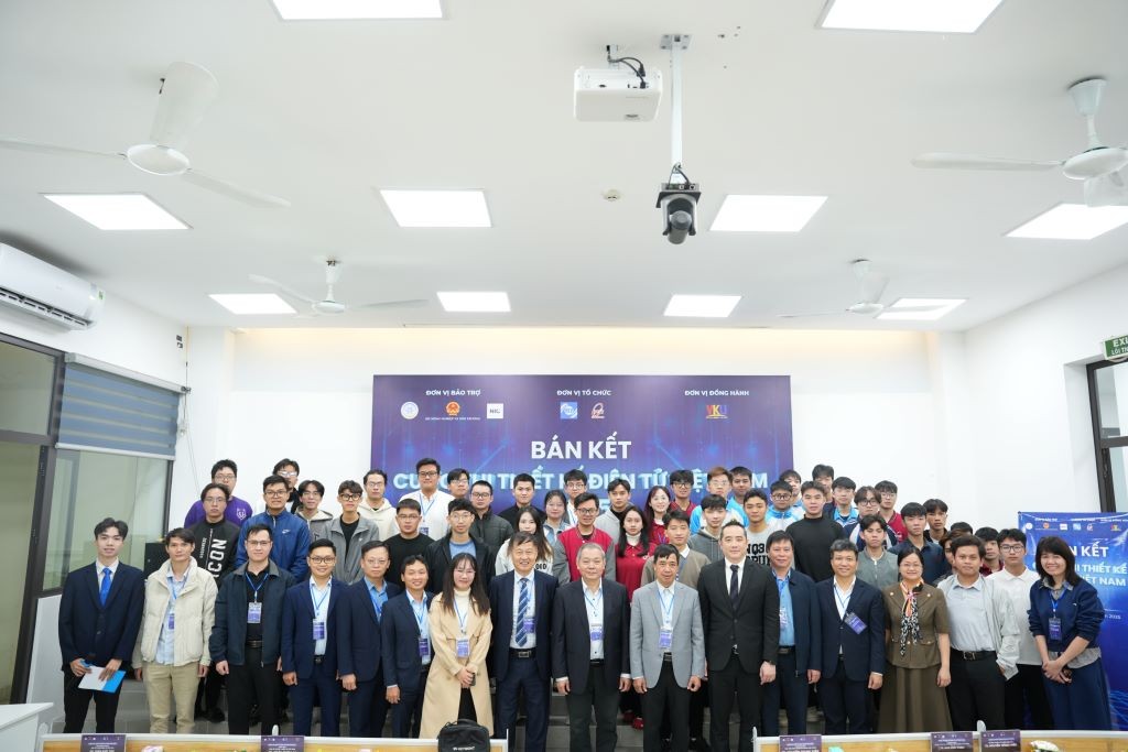 Chính thức lộ diện top 10 đội thi vào chung kết Cuộc thi Thiết kế Điện tử Việt Nam 2025