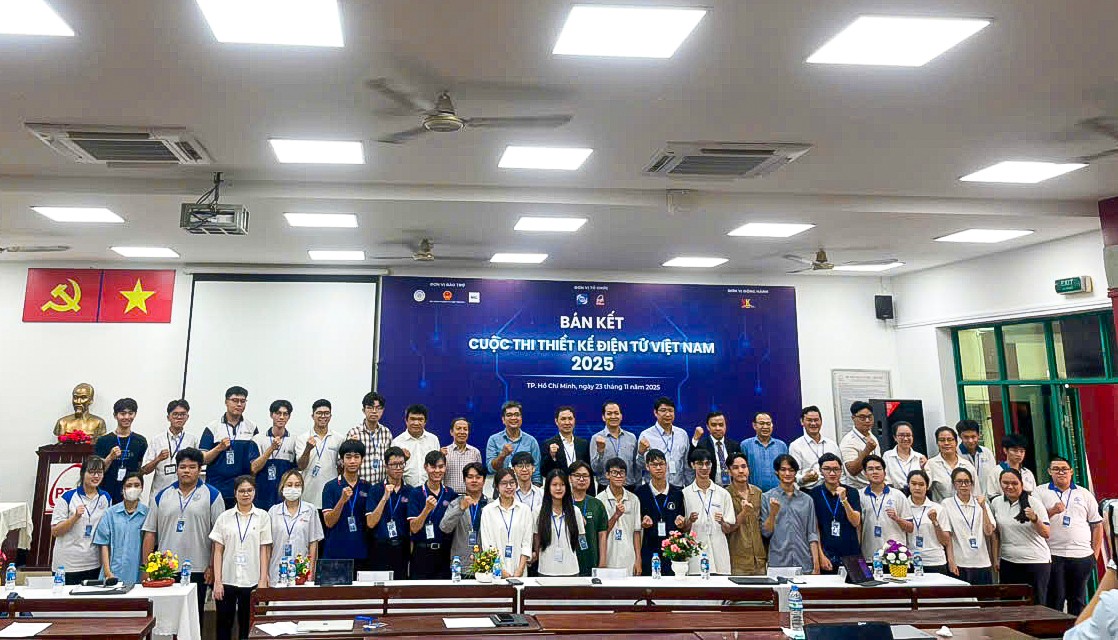 Vòng bán kết cuộc thi thiết kế điện tử Việt Nam 2025 chính thức khởi tranh