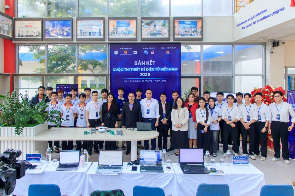Chính thức lộ diện top 10 đội thi vào chung kết Cuộc thi Thiết kế Điện tử Việt Nam 2025