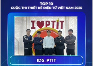 Chính thức lộ diện Top 10 đội thi vào Chung kết Cuộc thi Thiết kế Điện tử Việt Nam 2025