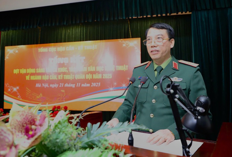 158 bài thơ, 55 ca khúc tham gia đợt vận động sáng tác về ngành hậu cần, kỹ thuật Quân đội