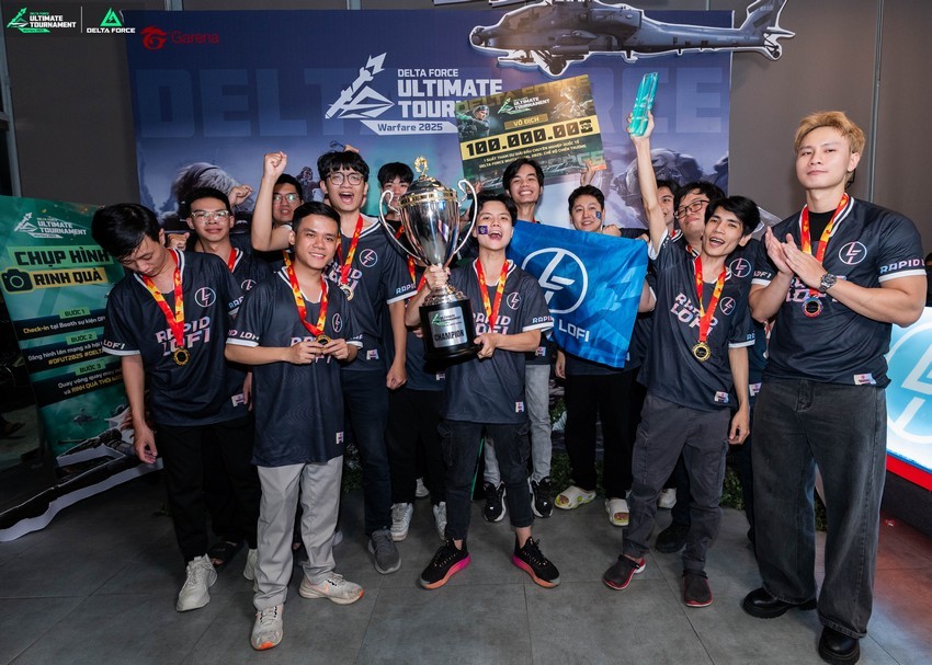 Rapid Lofi vô địch Delta Force Ultimate Tournament Warfare 2025