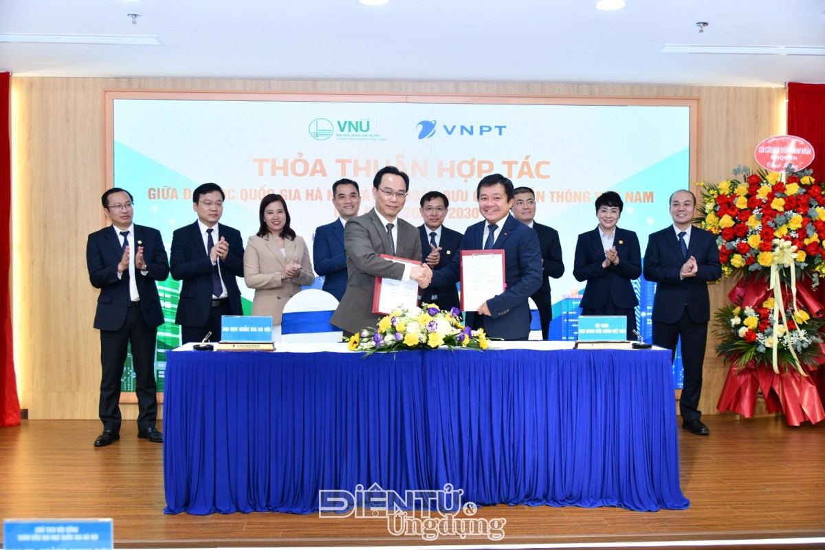 VNPT và Đại học Quốc gia Hà Nội hợp tác toàn diện