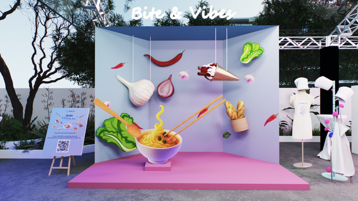 Không gian ẩm thực sáng tạo 