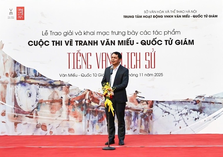 Khai mạc trưng bày và trao giải Cuộc thi vẽ tranh Tiếng vang lịch sử2025